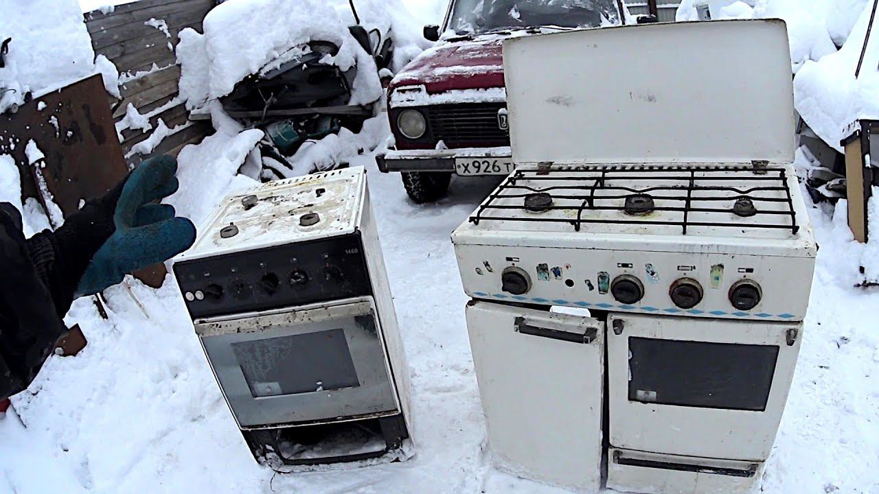 Вывоз газовых плит с утилизацией в Стрежевом в октябре
